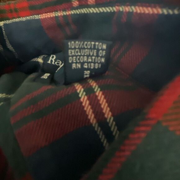Ralph Lauren Men's Plaid Shirt Classic Fit S - Picture 8 of 9